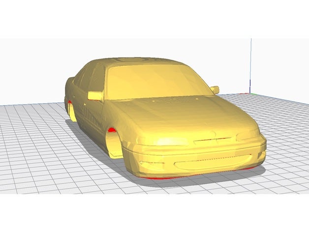 holden vr vs commodore execberlinacalais automotive executive 3D print model - Mito3D