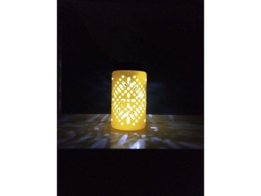 simple solar light decor ball-jar 3d print model - Mito3D