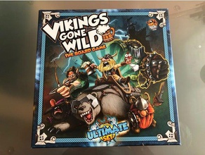 vikings gone wild organizador brinquedo jogo os acessórios boardgame boardgames insere de tabuleiro inserir conselho do 3d print model - Mito3D