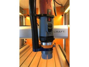 dust shoe stepcraft cnc kress parts 3d print model - Mito3D