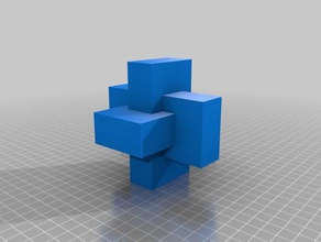 puzzle almirante makarov diablo nudo rompecabezas 3d print model - Mito3D
