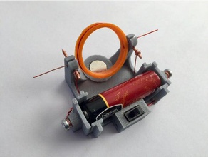 motor eléctrico de la batería aa titular ingeniería circuito educación makeredchallenge nsfw física ciencia 3d print model - Mito3D