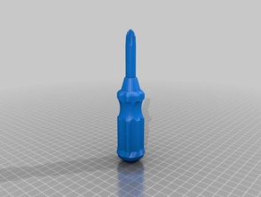 juguete destornillador de la construcción los juguetes 3d print model - Mito3D