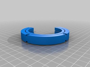 meine angepasste parametrische slew bearing Teile 3d print model - Mito3D