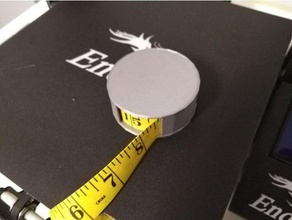magnetic measuring tape spool household 3d print model - Mito3D