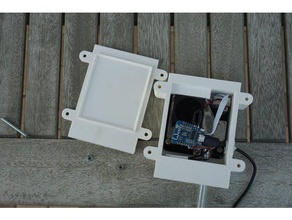 sds011 wemos dht22 dust sensor version 24 electronics novasds011 d1 mini 3d print model - Mito3D