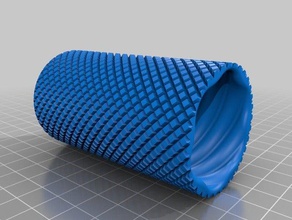 knurled twist container more tolerance gadgets 3d print model - Mito3D