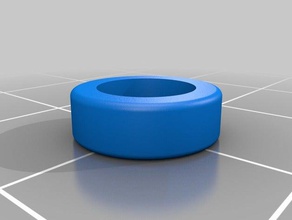 knex bleu entretoise la construction jouets 3d print model - Mito3D