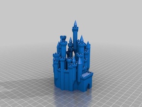 mi personalizados castillo generatoruy5o78t de los edificios estructuras 3d print model - Mito3D