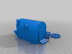 dnd scatter-Wagen Spiele 3d print model - Mito3D