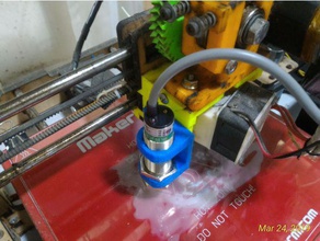 ljc18a3-h-zbx capacitive sensor holder maker farm 3d printer parts 3d print model - Mito3D