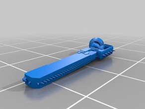 chainsword right hand games 40k 3d print model - Mito3D