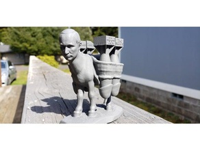 trumputin Skulpturen donald trump maga Präsident 3d print model - Mito3D