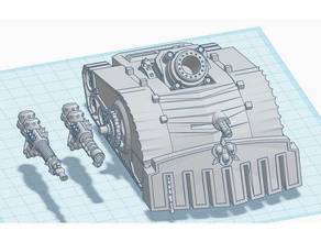 robot de détails mise à niveau modèles 40k warhammer40k warhammer wh40k 3d print model - Mito3D