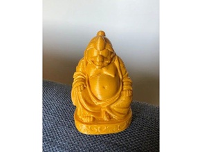 Kral buddhedede heykeller Buda Budizm dedede nintendo akıllı telefon kupa 3d print model - Mito3D