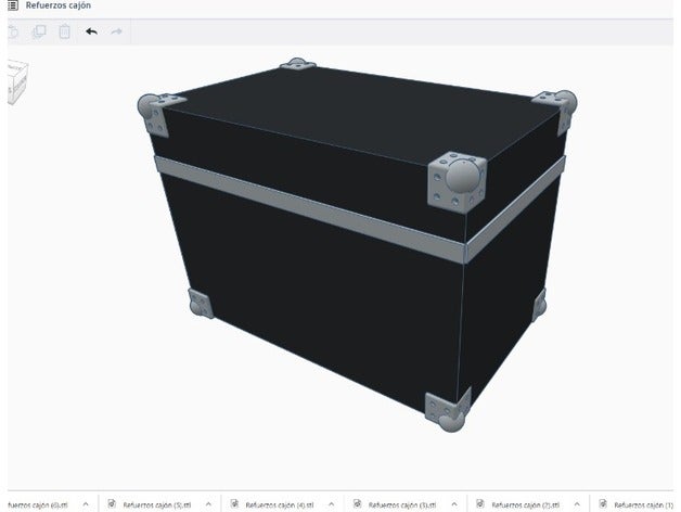 refuerzos caj&oacuten tools 3D print model - Mito3D