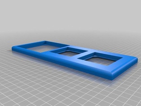 sonoff touch casi ue adattarsi di sostituzione parti 3d print model - Mito3D
