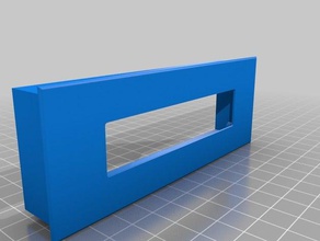 lcd screen support electronics 3d print model - Mito3D