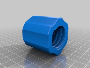 nut impact bullet puller 3d printing 3d print model - Mito3D