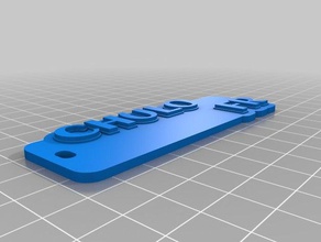 chulo llaveros personalizado 3d print model - Mito3D