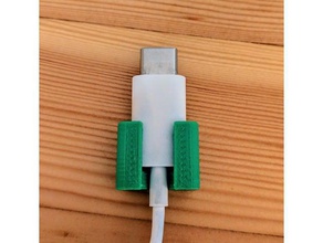 usb-c holder google pixel cable tool holders boxes usb 3d print model - Mito3D