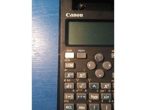 canon f-718sga calculator button replacement parts 3d print model - Mito3D