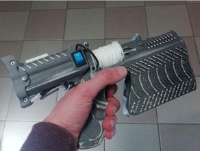 gauss gun rail ectromagnetic arme à feu 3d de l'impression 3diy d'origine cas l'électro-aimant kit pistolet coup 3d print model - Mito3D