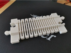 duplo flexible pista remix de la construcción juguetes 3d print model - Mito3D