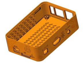 orange pi pc case computer 3d print model - Mito3D