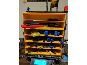 tool shelf holders boxes 3d print model - Mito3D