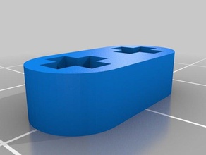 meine angepasste auch morestraight Strahl lego technic mechanisch ist Spielzeug 3d print model - Mito3D