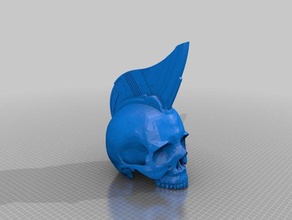 yandos crâne 3d l'impression 3d print model - Mito3D