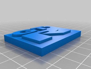 gt-r logo 3d l'impression 3d print model - Mito3D
