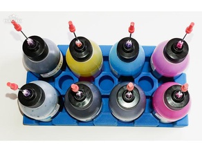 la precisión de los colores 2 oz botella titular diy 3d print model - Mito3D