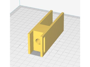 ikea kura tent holder replacement parts 3d print model - Mito3D