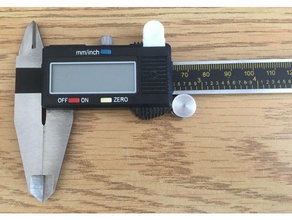 pinça de economia bateria remix diy o paquímetro medida micrômetro régua ferramenta 3d print model - Mito3D