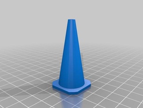 meu personalizados personalizável cone de trânsito rc veículos 3d print model - Mito3D