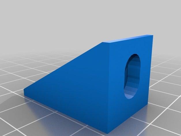 dresser çekmece köşe parantez yedek parçalar brace 3D print model - Mito3D