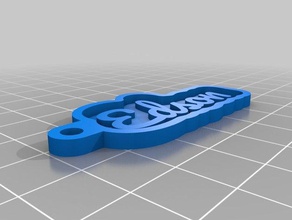 edson chave chaveiros personalizado 3d print model - Mito3D