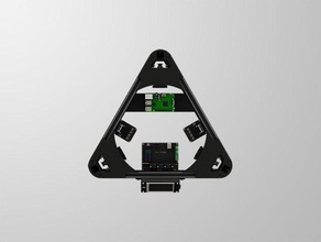 he3d k280 board montiert Drucker Teile delta delta-Drucker 3d print model - Mito3D