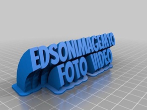 edsonimagem10 foto video bureau de personnalisé 3d print model - Mito3D