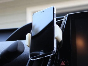 rotating universal phone mount car mobile cellphone holder iphone smartphone 3d print model - Mito3D