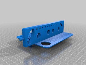 dremel 3d20 tool-panel Drucker Zubehör 3d print model - Mito3D