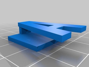 kumaş depolama küp filament harf sayısı klipler organizasyon alfabe alfasayısal kutu klibi etiket etiketler mektuplar numaraları oda sunuyor hedef 3d print model - Mito3D