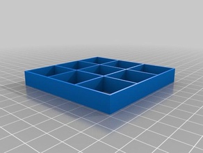 3 pollici modello dungeon tiles 3d la stampa dnd piastrelle griglia 3d print model - Mito3D