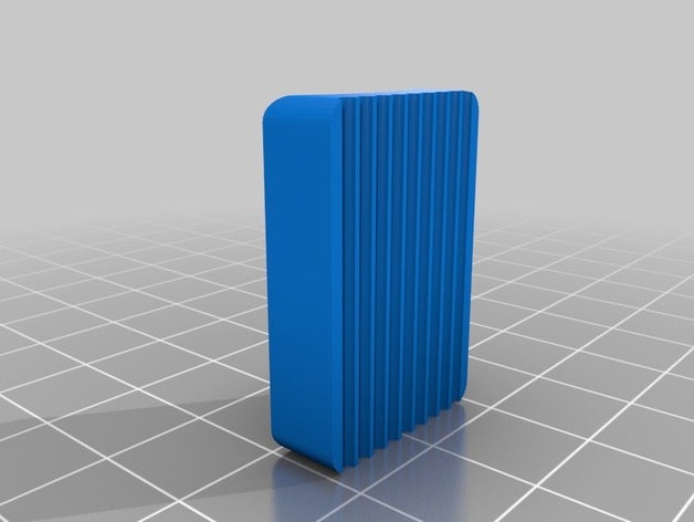 glide foot bar Hocker Möbel Fuß - Ersatz Teile gleitlager 3D print model - Mito3D