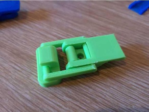 latch-verschluss 3d drucken Schrank-Riegel clip clip-Halter cool Auslöser 3d print model - Mito3D
