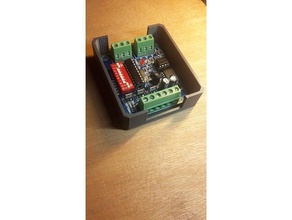 ws-dmx-3ch box electronics 3d print model - Mito3D