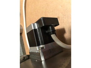 nema 23 step motor kablo tidy Robotik cnc linuxcnc 3d print model - Mito3D