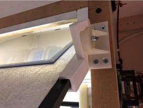 charni&egraveres coulisse verser porte caisson imprimante 3d de l'imprimante accessoires 3d print model - Mito3D